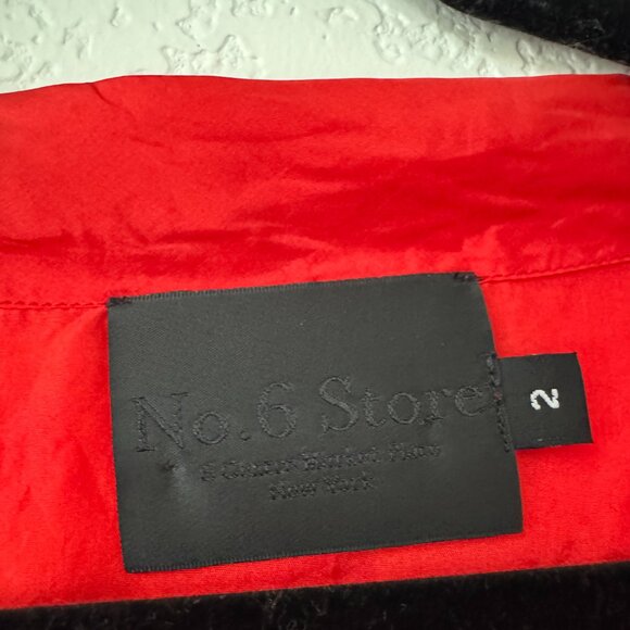 No. 6 Store Silk Blouse - Picture 2 of 3